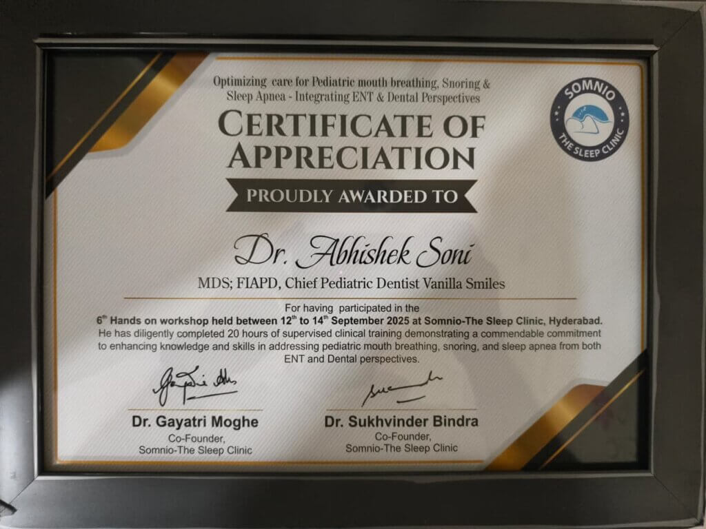 Certificate of Appreciation