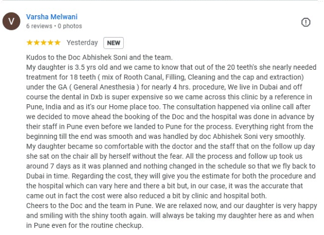 Parents Reviews