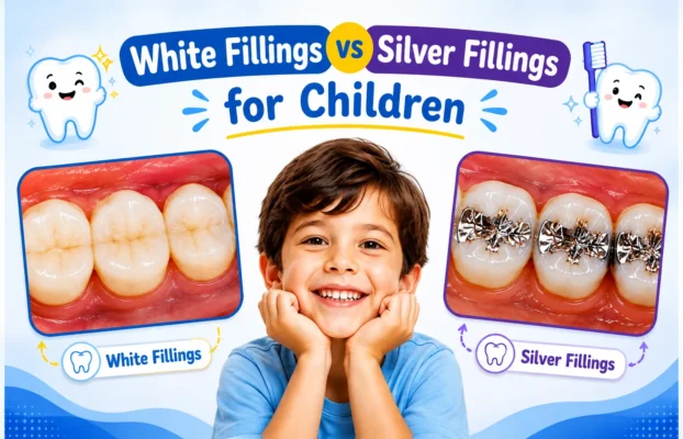 White Fillings vs Silver Fillings for Children: Which Filling Is Best for Your Child?