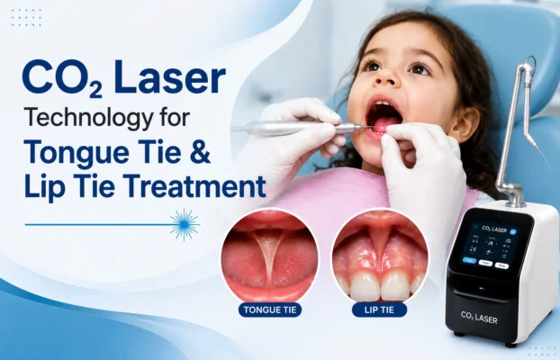 Why We Choose Advanced CO₂ Laser Technology for Tongue Tie & Lip Tie Treatment at Vanilla Smiles Dental Clinic