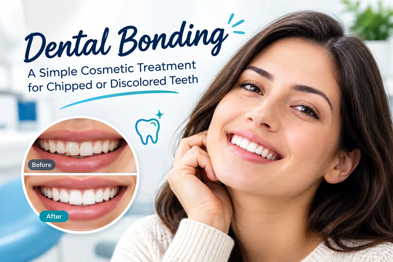 Dental Bonding: A Simple Cosmetic Treatment for Chipped or Discolored Teeth